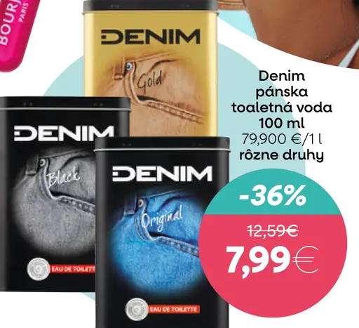 Denim pánska toaletná voda