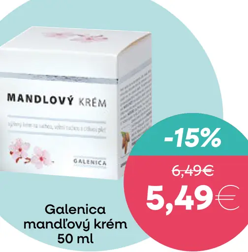 Galenia mandľový krém