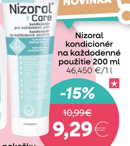 Nizoral Kondicionér na každodenné použitie