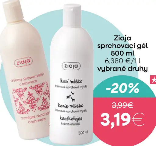 Ziaja sprchový gél