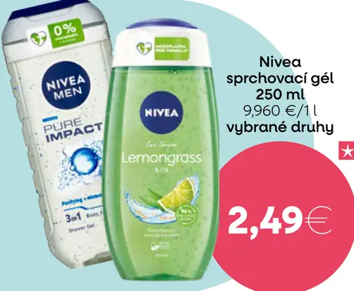 Nivea sprchovací gél
