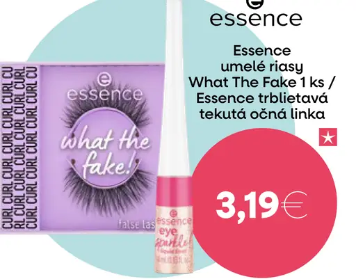 Essence umelé riasy What The Fake