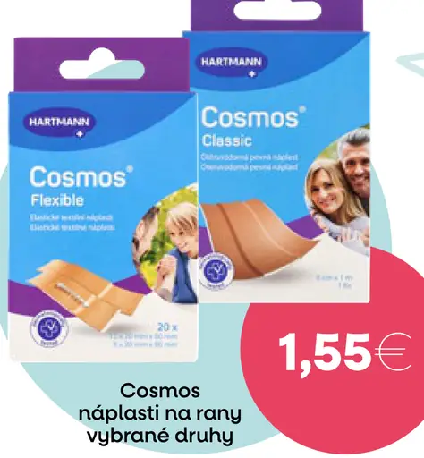 Cosmos náplasti na rany