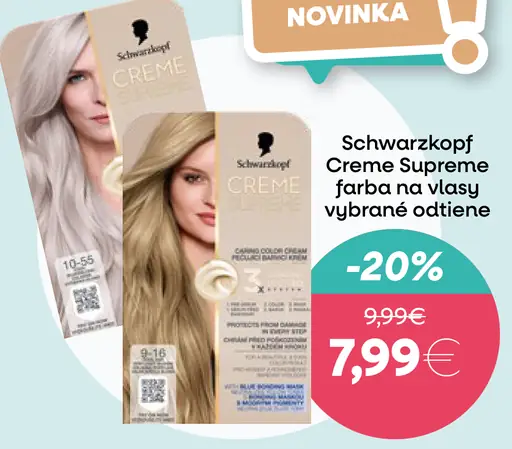 Schwarzkopf Creme Supreme farba na vlasy