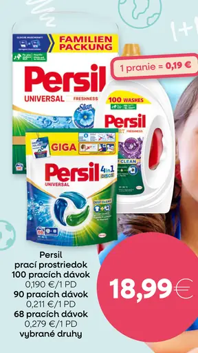 Persil prací prostriedok