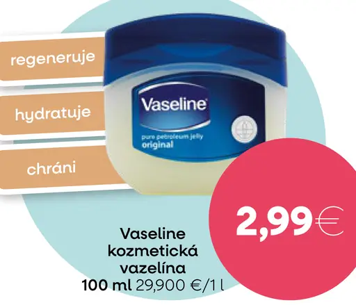 Vaseline kozmetická vazelína