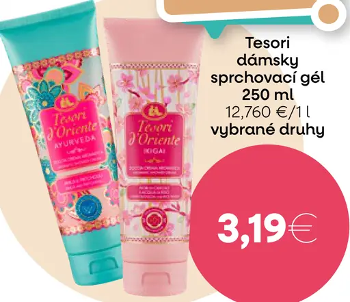 Tesori dámsky sprchovací gél