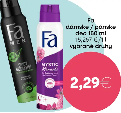 Fa dámske / pánske deo