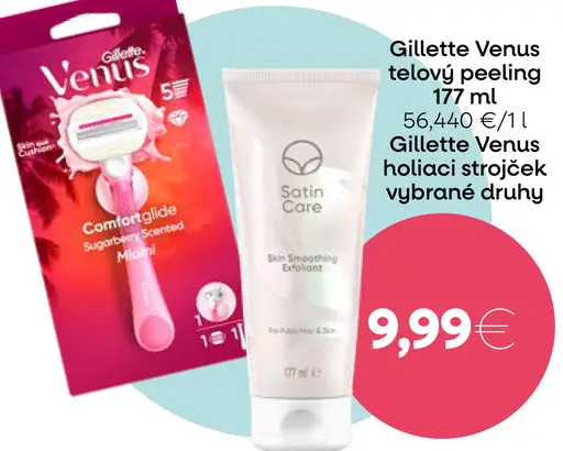 Gillette Venus telový peeling