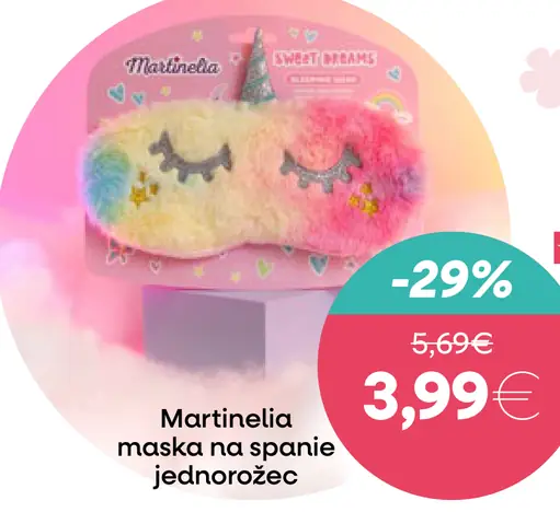 Martinelia maska na spanie