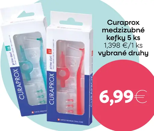 Curaprox medzizubné kefky