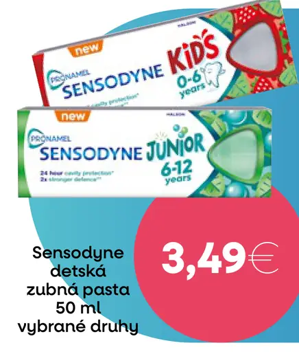 Sensodyne Junior detská zubná pasta