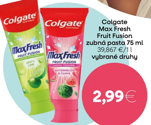 Colgate Max Fresh Fruit Fusion zubná pasta