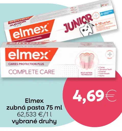 Elmex zubná pasta