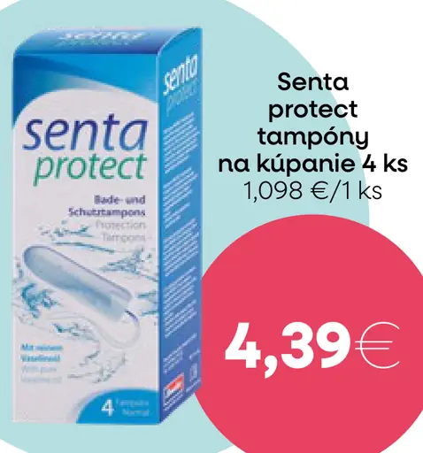 Senta protect tampóny do kupania