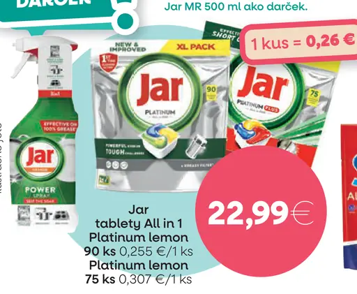 Jar tabletky All in 1 Platinum Lemon