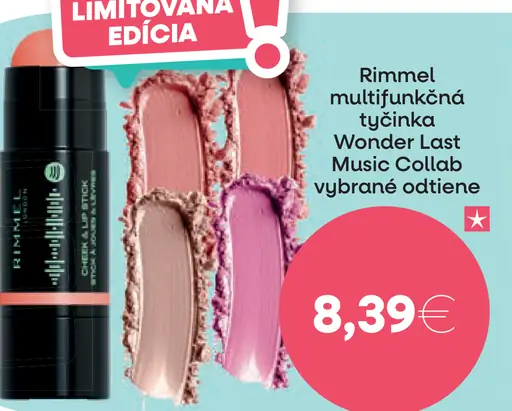 Rimmel multifunkčná tyčinka Wonder Last Music Collab