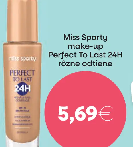 Miss Sporty Perfect to Last 24H Make-Up