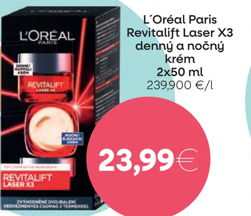 L'Oréal Paris Revitalift Laser X3 nočný krém