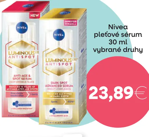 Nivea pleťové sérum