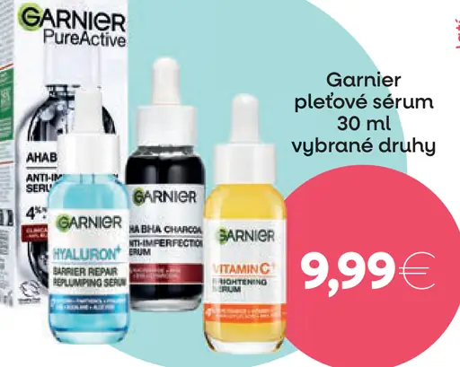 Garnier pleťové sérum