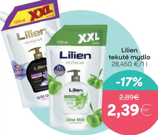 Lilien tekuté mydlo