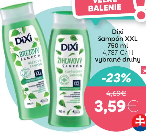 Dixi šampón XXL