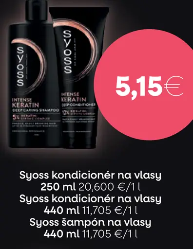 Syoss kondicionér na vlasy