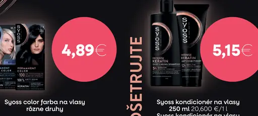 Syoss Color Intense farba na vlasy