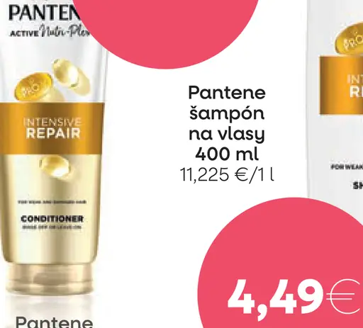 Pantene šampón na vlasy