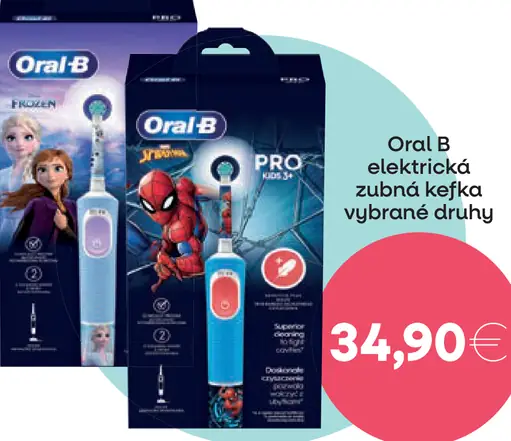 Oral B elektrická zubná kefka