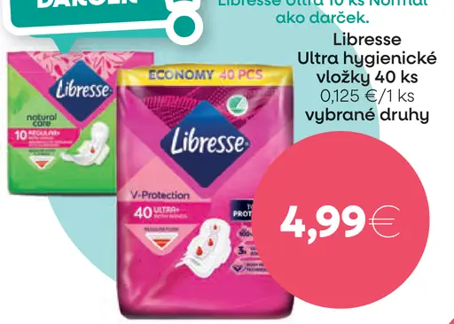 Libresse Ultra hygienické vložky