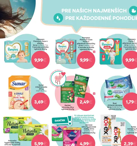 Pampers Pants plienkové nohavičky