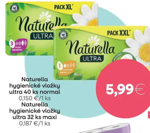 Naturella Ultra Normal hygienické vložky
