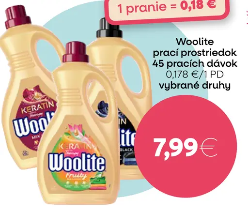 Woolite tekutý prací prostriedok