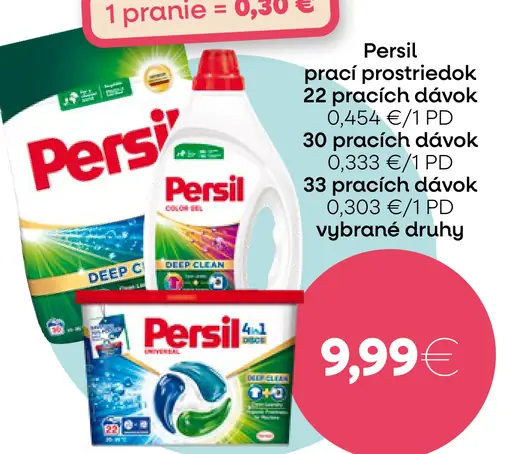Persil prací prostriedok