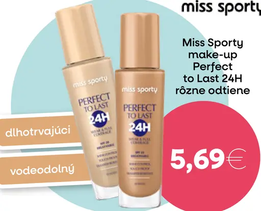 Miss Sporty Perfect to Last 24H Make-Up