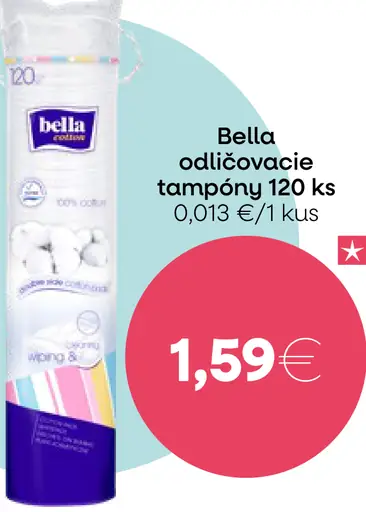 Bella odličovací tampóny