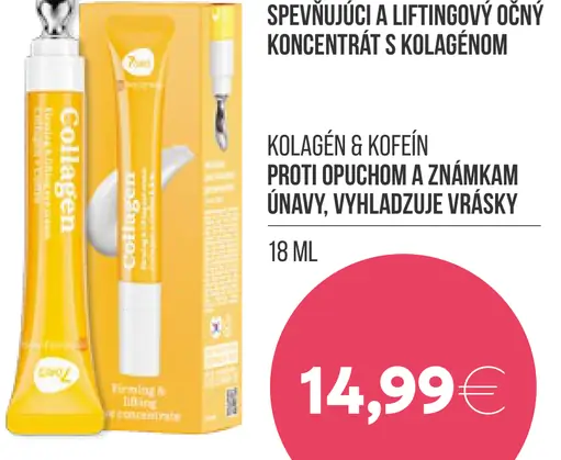 7Days Spevňujúci očný koncentrát s kolagénom