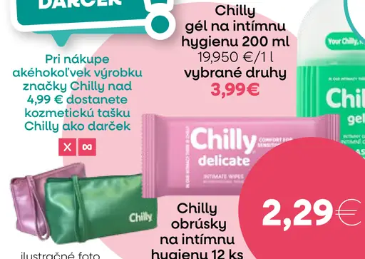 Chilly gél na intímnu hygienu