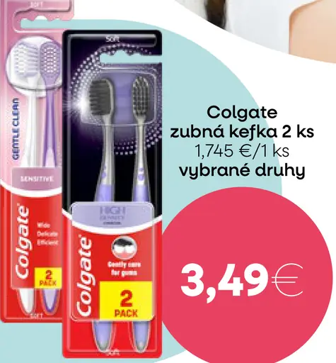 Colgate zubná kefka