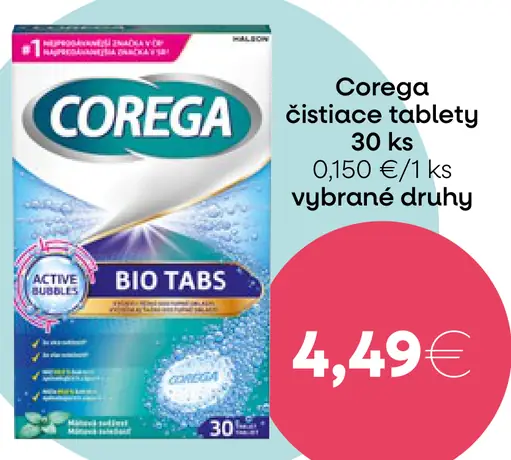 Corega Čistiace tablety