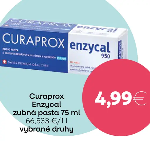 Curaprox Enzycal zubná pasta