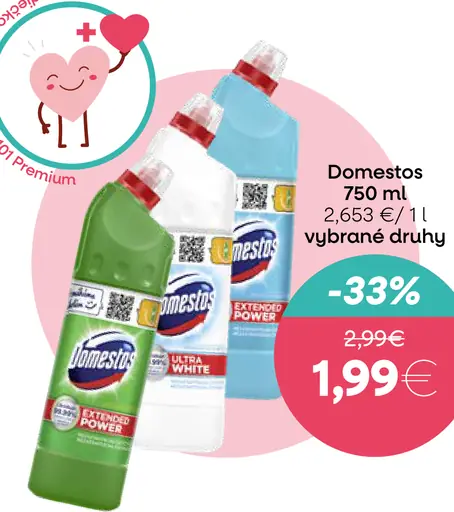 Domestos dezinfekčný prostriedok