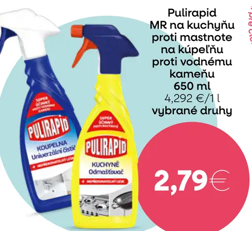 Pulirapid MR čistič