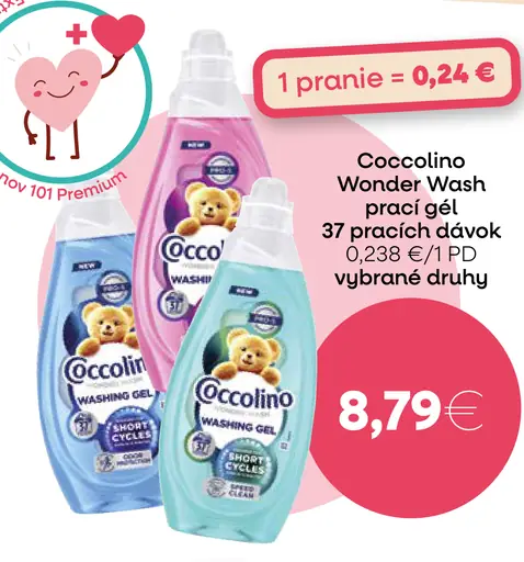 Coccolino avivážny prostriedok