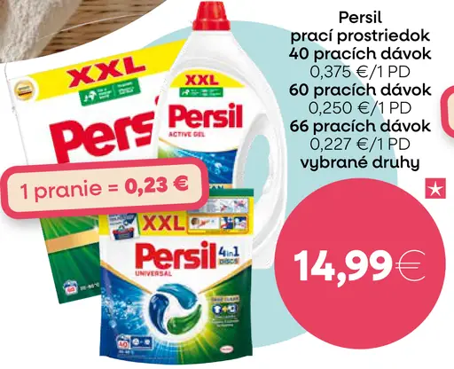 Persil prací prostriedok