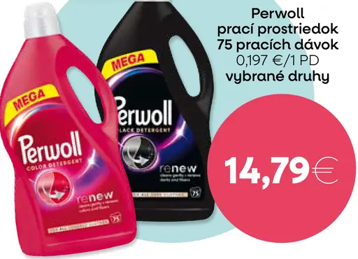 Perwoll prací prostriedok