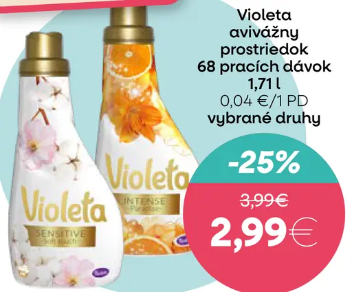 Violeta avivážny prostriedok