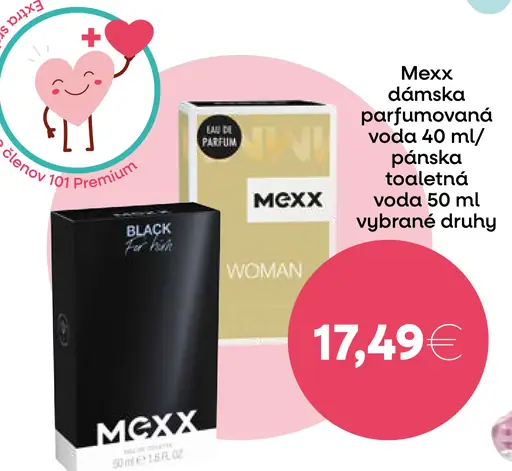 Mexx dámska parfúmovaná voda/ pánska voda